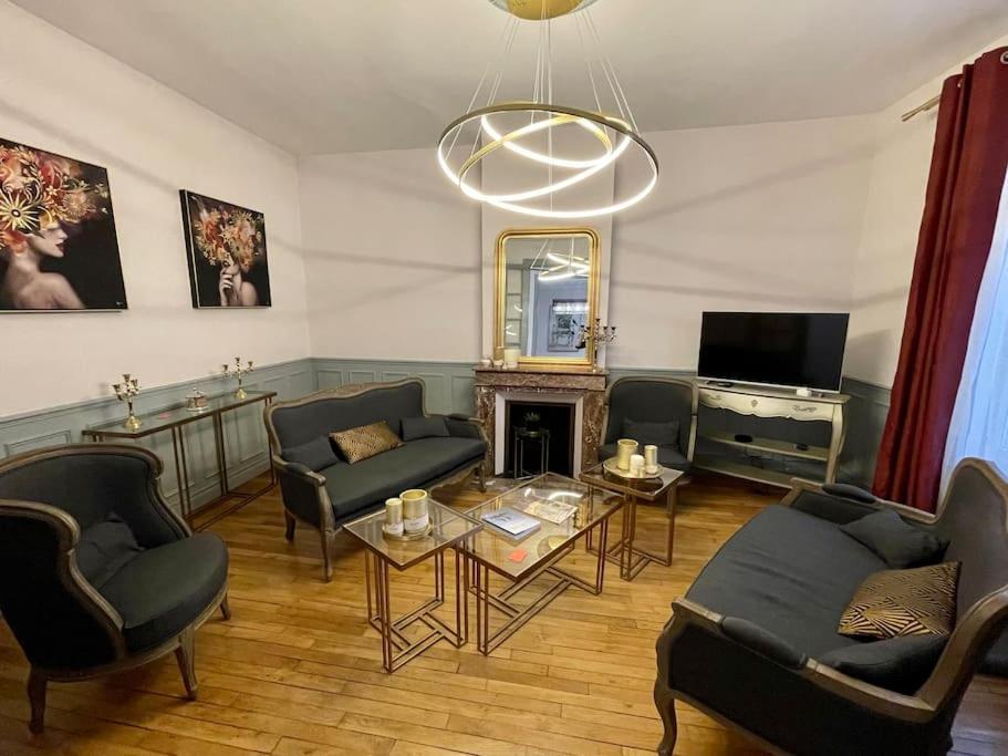 Suites Mana - La Perle Des Isles , Superbe Maison Art Deco Avec Balneotherapie Rethel Kültér fotó